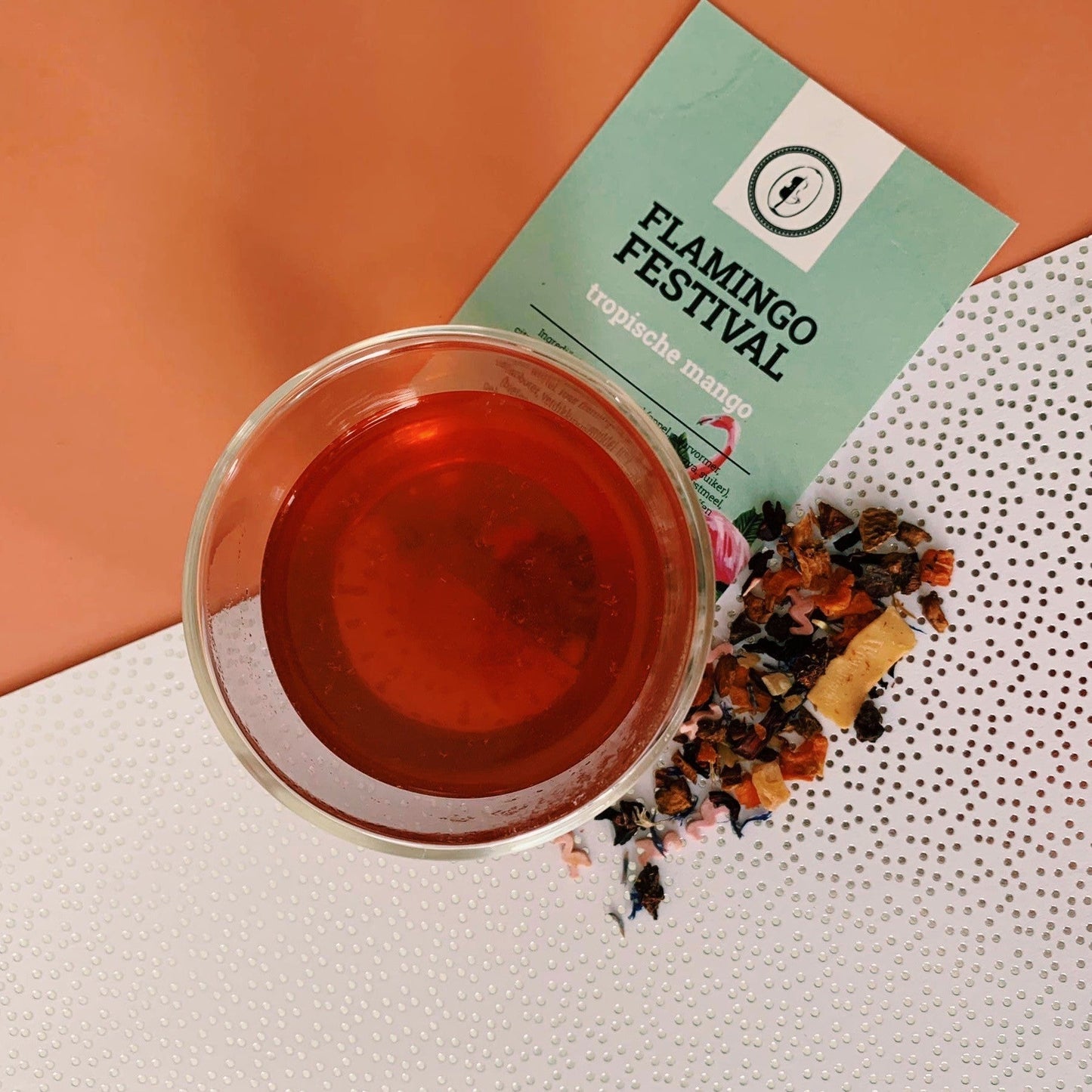 Fruit melange Flamingo Festival - TeaPot Bliss