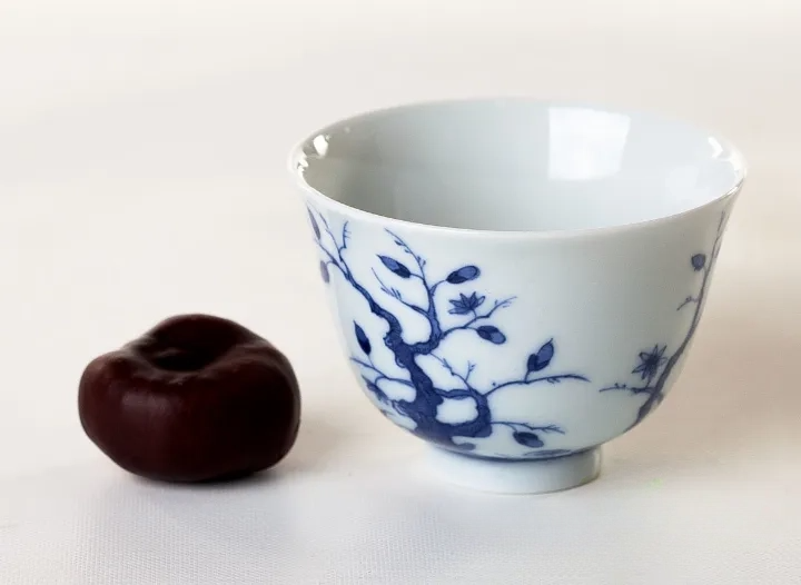 Cup # 26265, Jingdezhen porcelain, hand painting, 65 ml. - TeaPot Bliss