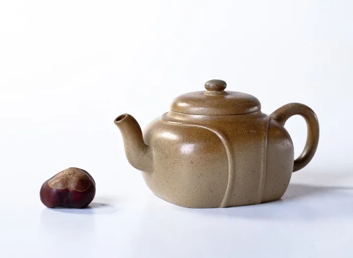 Teapot # 21675, wood firing, yixing clay, 210 ml. - TeaPot Bliss