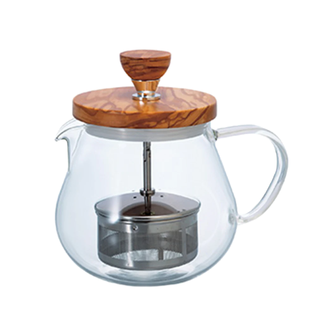 Wood Pull up Tea Maker - TeaPot Bliss
