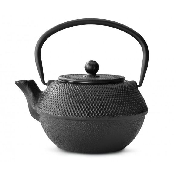 Theepot Jang 1.1l gietijzer zwart - TeaPot Bliss