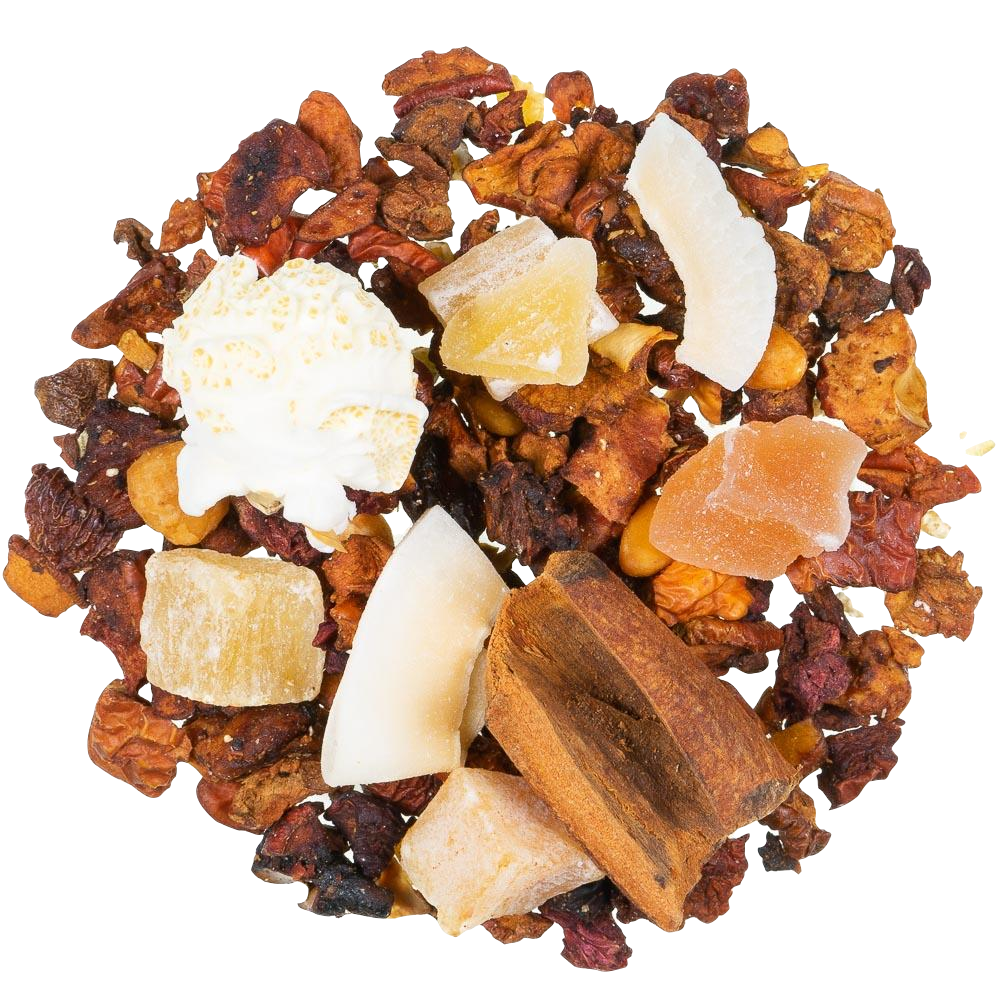 Fruit melange Gingerbread House - TeaPot Bliss