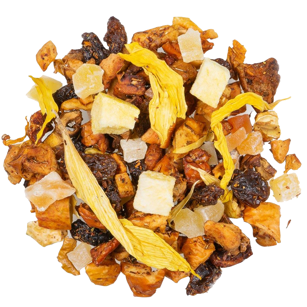 Fruit melange Yellow Peach - TeaPot Bliss