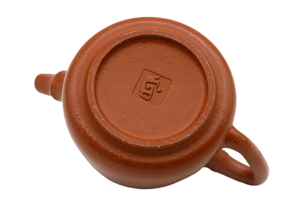 Bamboo Knot Red Clay Yixing Teapot # 93621 160 ml - TeaPot Bliss