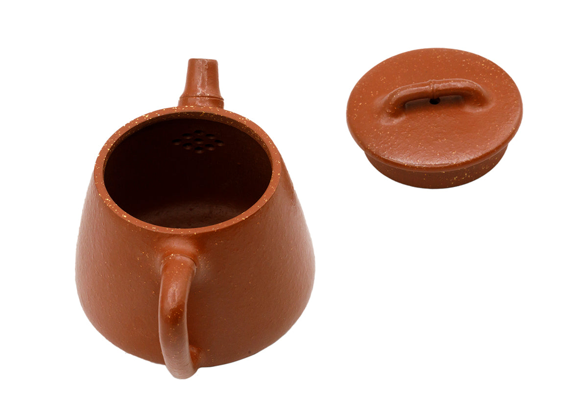 Bamboo Knot Red Clay Yixing Teapot # 93621 160 ml - TeaPot Bliss
