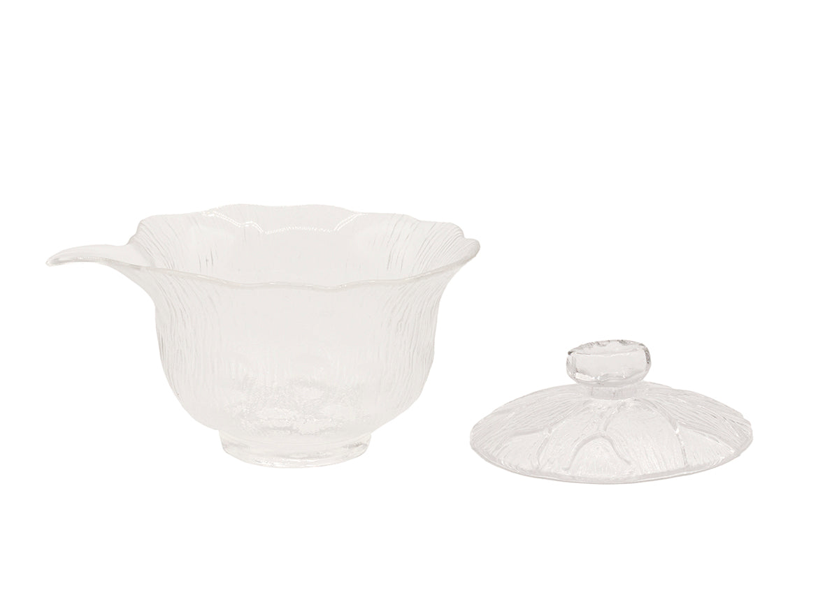 Glass gaiwan with lid # 93367, 180 ml - TeaPot Bliss