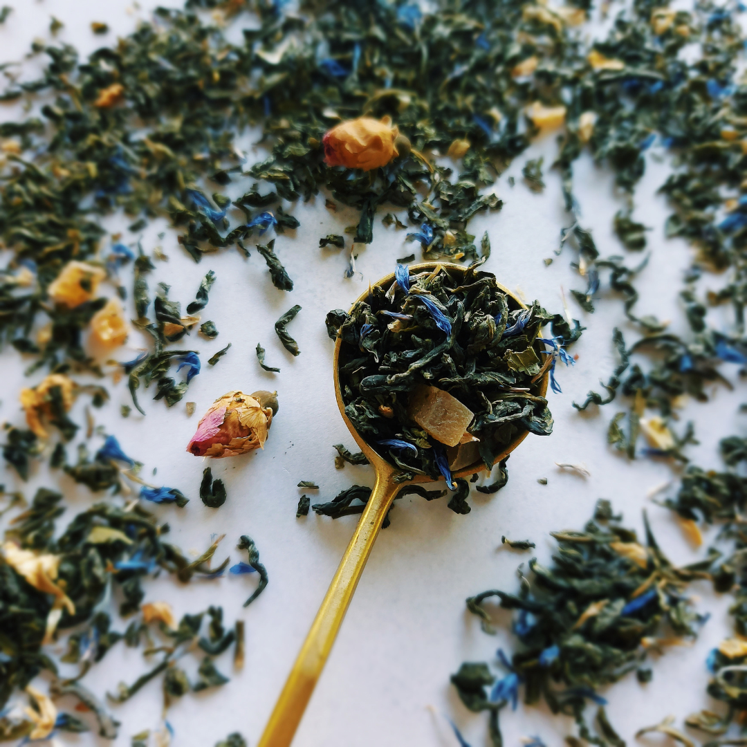 Groene thee Peach Please - TeaPot Bliss