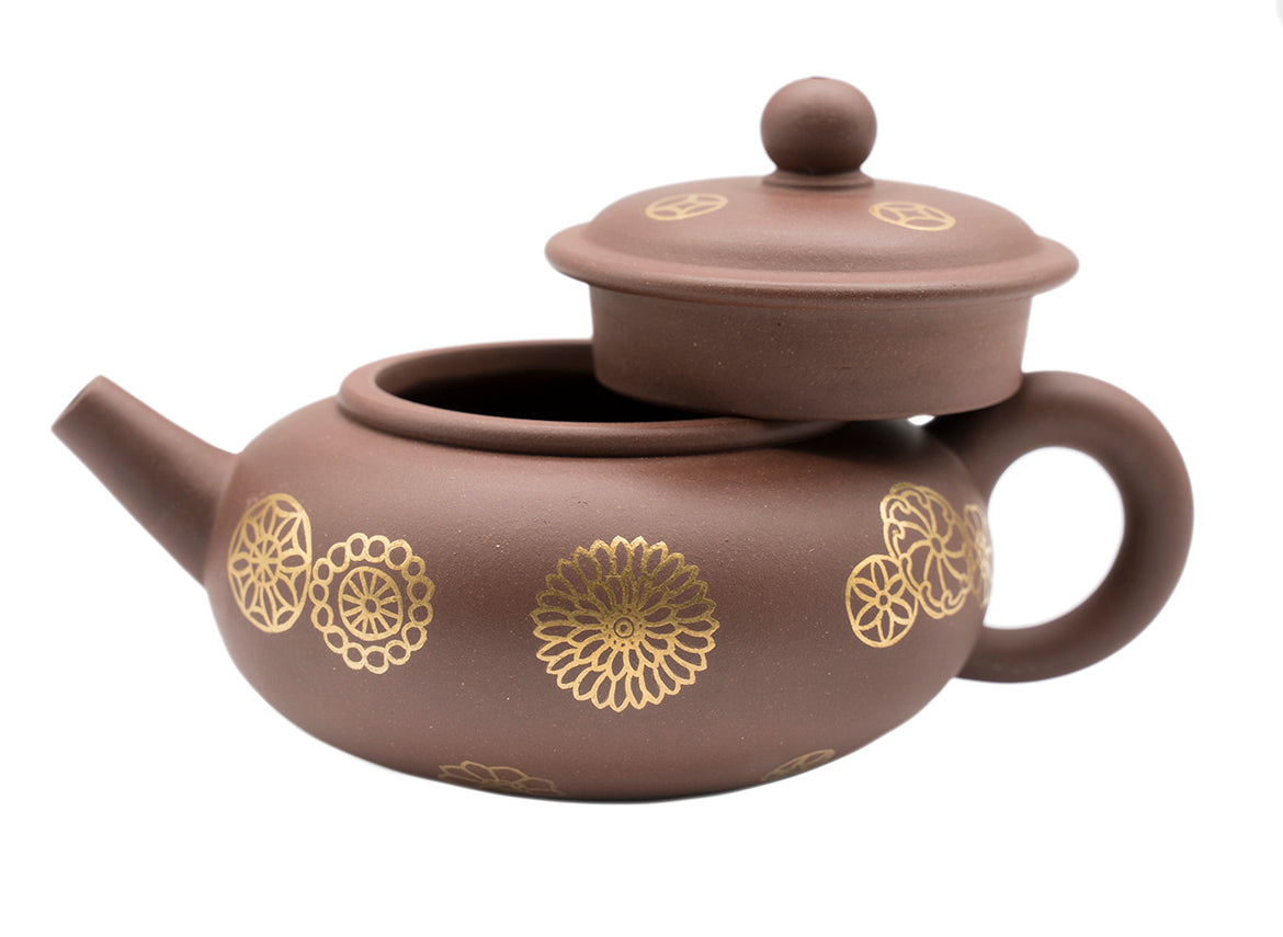 Draw golden beads Teapot # 91331 200 ml - TeaPot Bliss