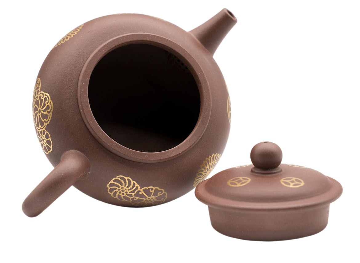 Draw golden beads Teapot # 91331 200 ml - TeaPot Bliss