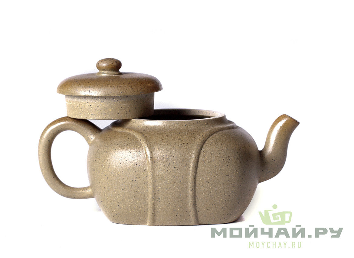 Teapot # 21669, yixing clay, wood firing, 210 ml. - TeaPot Bliss