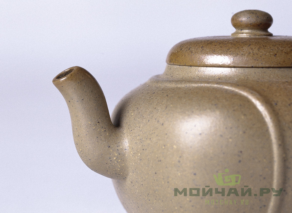 Teapot # 21669, yixing clay, wood firing, 210 ml. - TeaPot Bliss