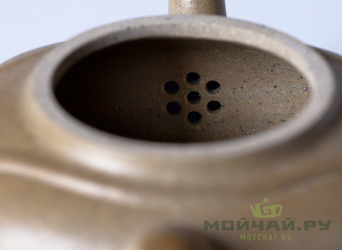 Teapot # 21669, yixing clay, wood firing, 210 ml. - TeaPot Bliss