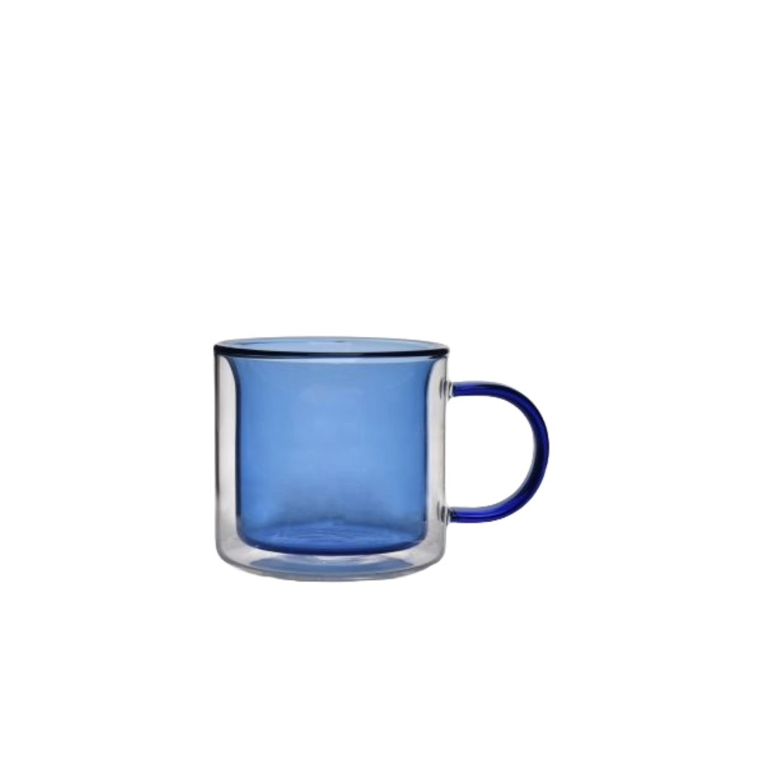 Kop dubbelwandige Liv blauw set/2 0.27L - TeaPot Bliss