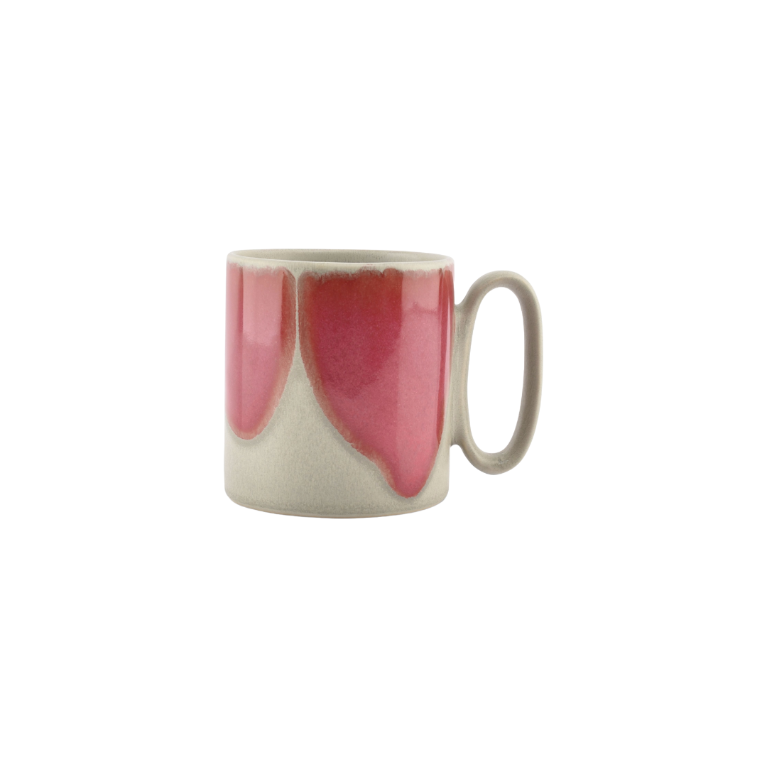 Theekop Grey Pink Paint 0.39L - TeaPot Bliss