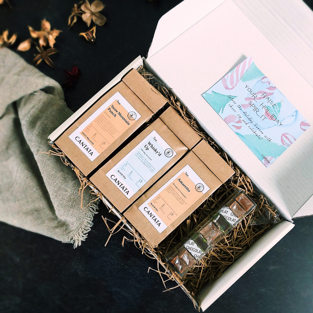 Raise your Holiday Spirit - thee cadeaupakket - TeaPot Bliss