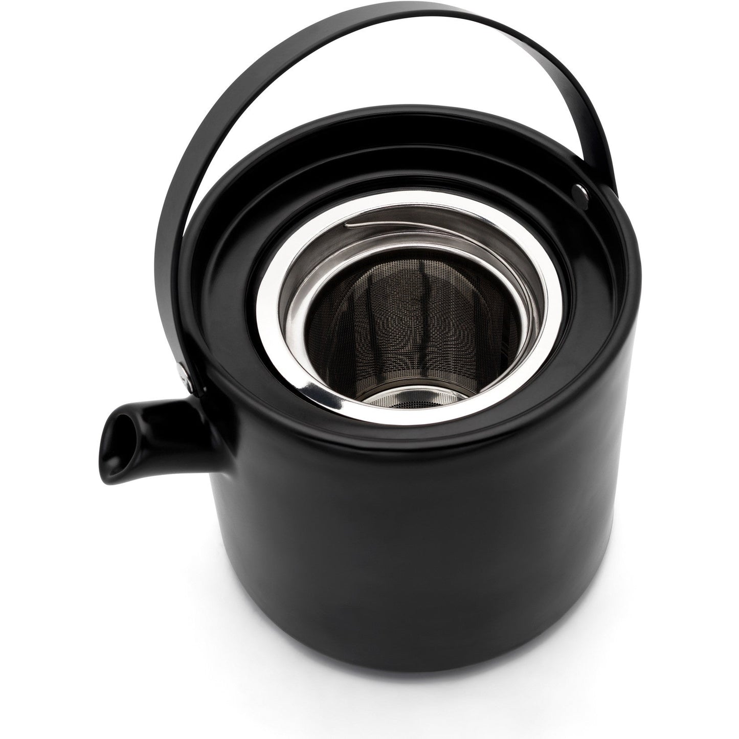 Umea theeset zwart met theelicht - TeaPot Bliss