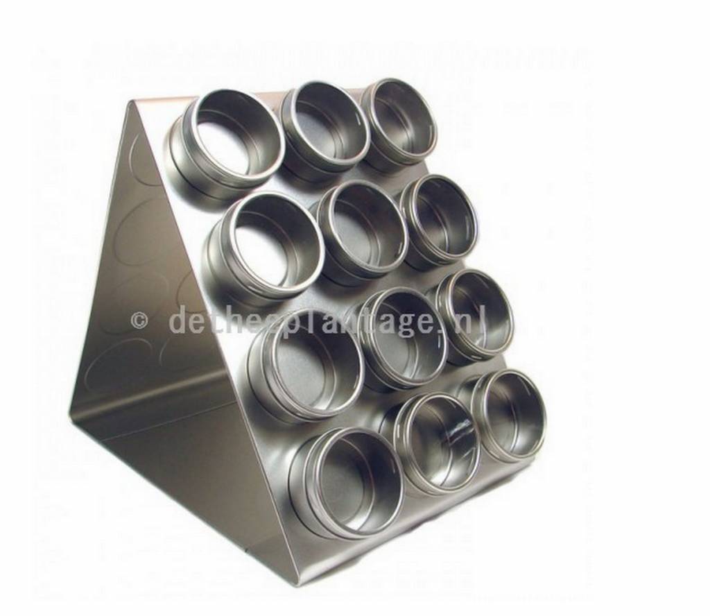 Naldo Display met 12 theeblikjes - TeaPot Bliss