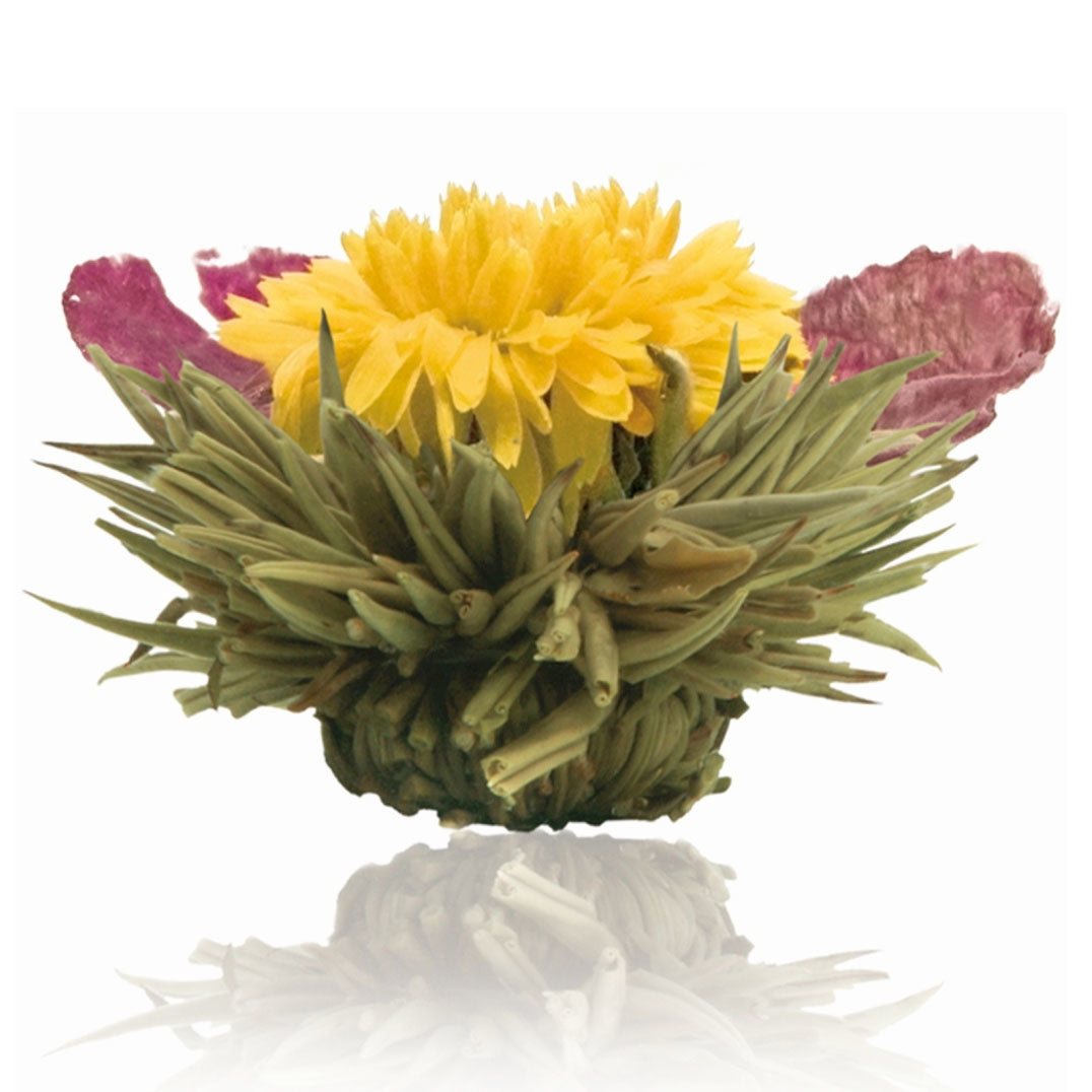 Theebloemen Witte thee boeket cadeaudoosje - TeaPot Bliss