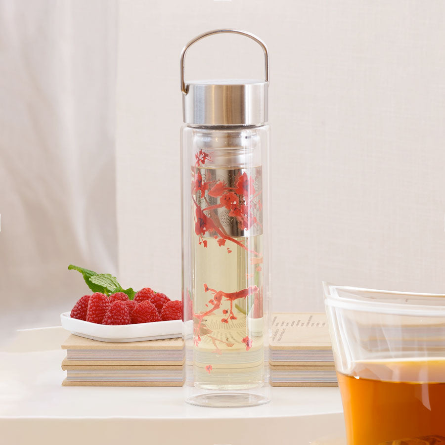 FLOWTEA Cherry blossom thermosfles - TeaPot Bliss