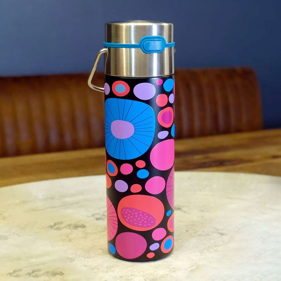 Leeza thermosfles voor thee - Cheerful - TeaPot Bliss
