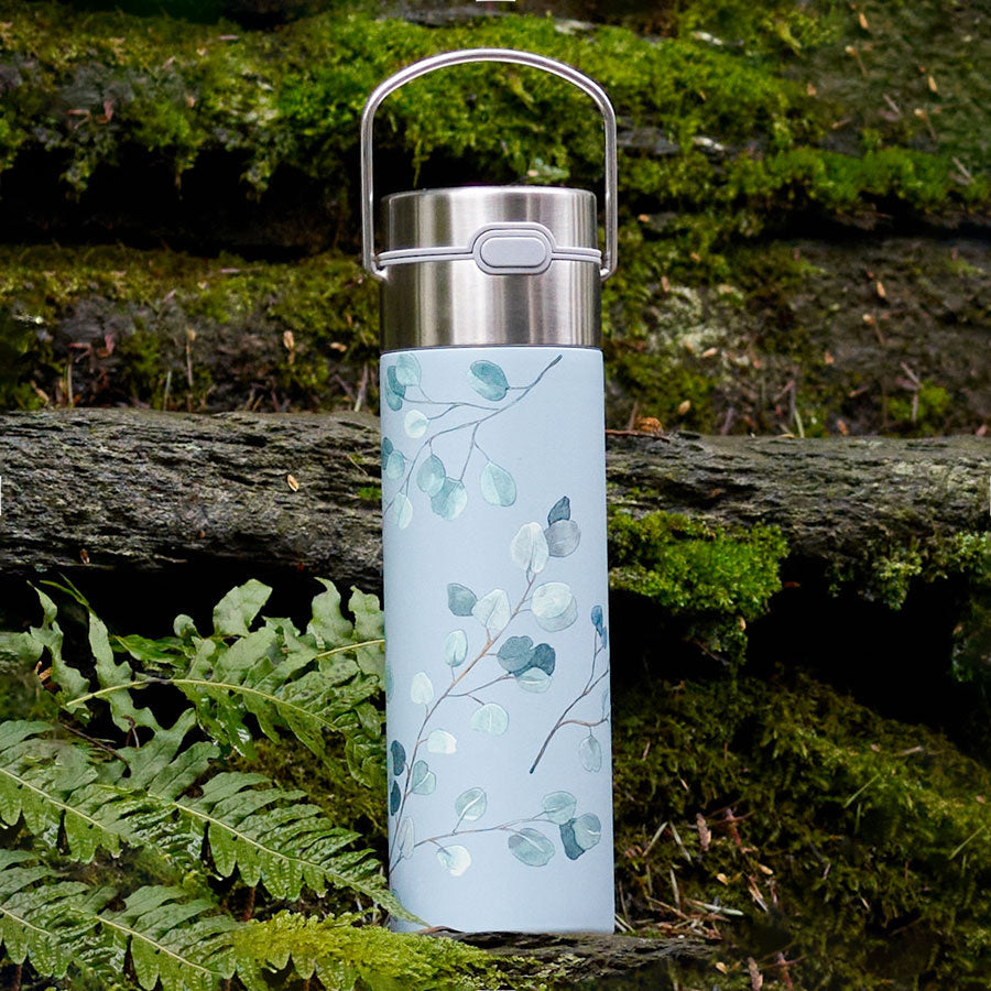 Leeza thermosfles voor thee - Eucalyptus - TeaPot Bliss
