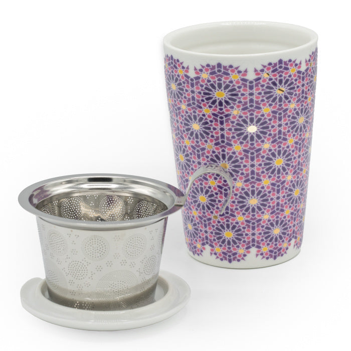 TEAEVE Andalusia - mok met zeefje - TeaPot Bliss