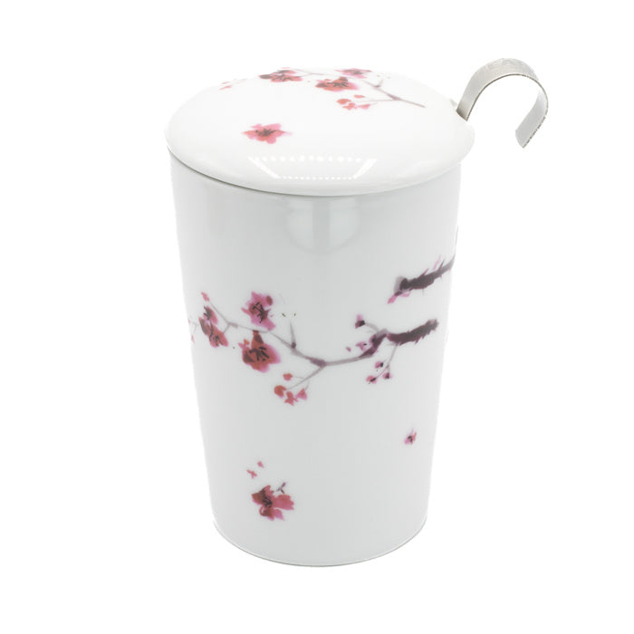 TEAEVE Cherry Blossom mok met zeefje - TeaPot Bliss