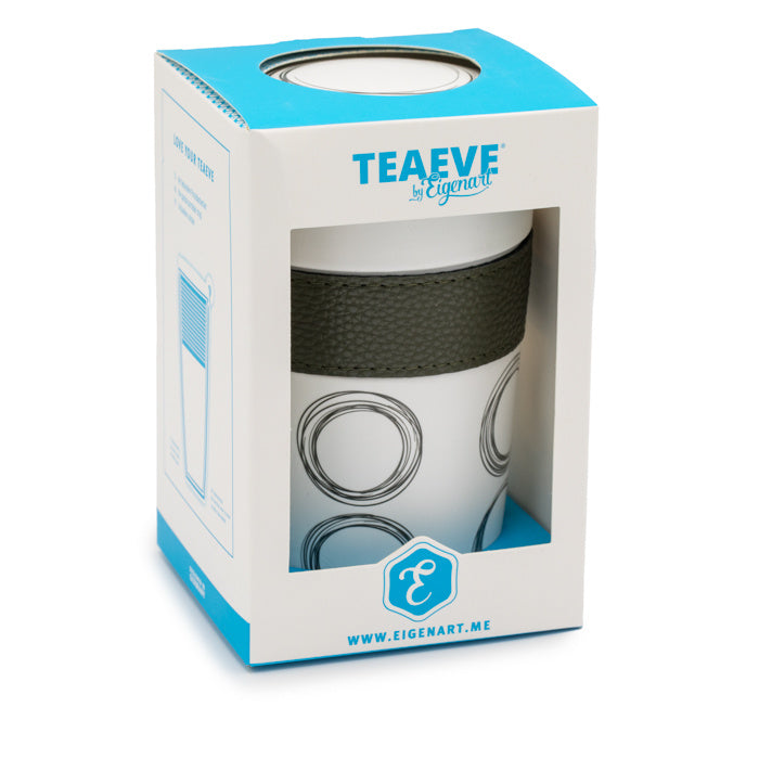 TEAEVE Circular Groen - mok met zeefje - TeaPot Bliss