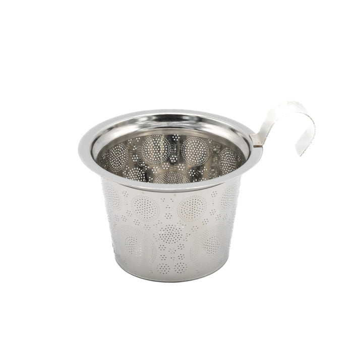 TEAEVE Komorebi zwart - mok met zeefje - TeaPot Bliss