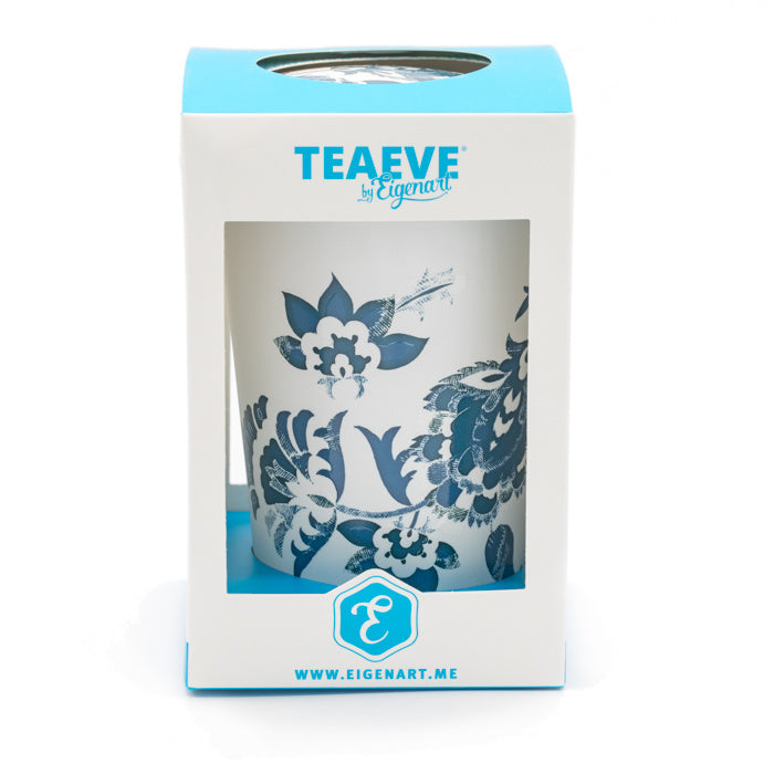 TEAEVE Luna White - mok met zeefje - TeaPot Bliss
