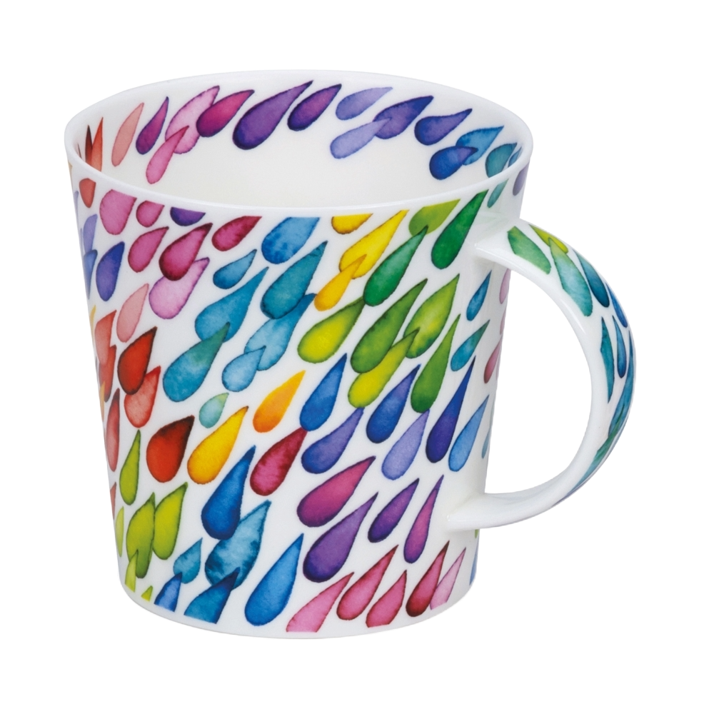 DUNOON Cairngorm theekop 0.48L Monsoon Diagonal - TeaPot Bliss