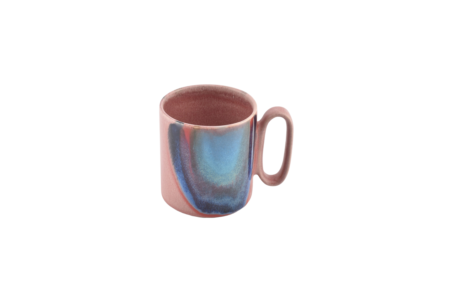 Theekop Pink Rainbow Paint 0.39L - TeaPot Bliss