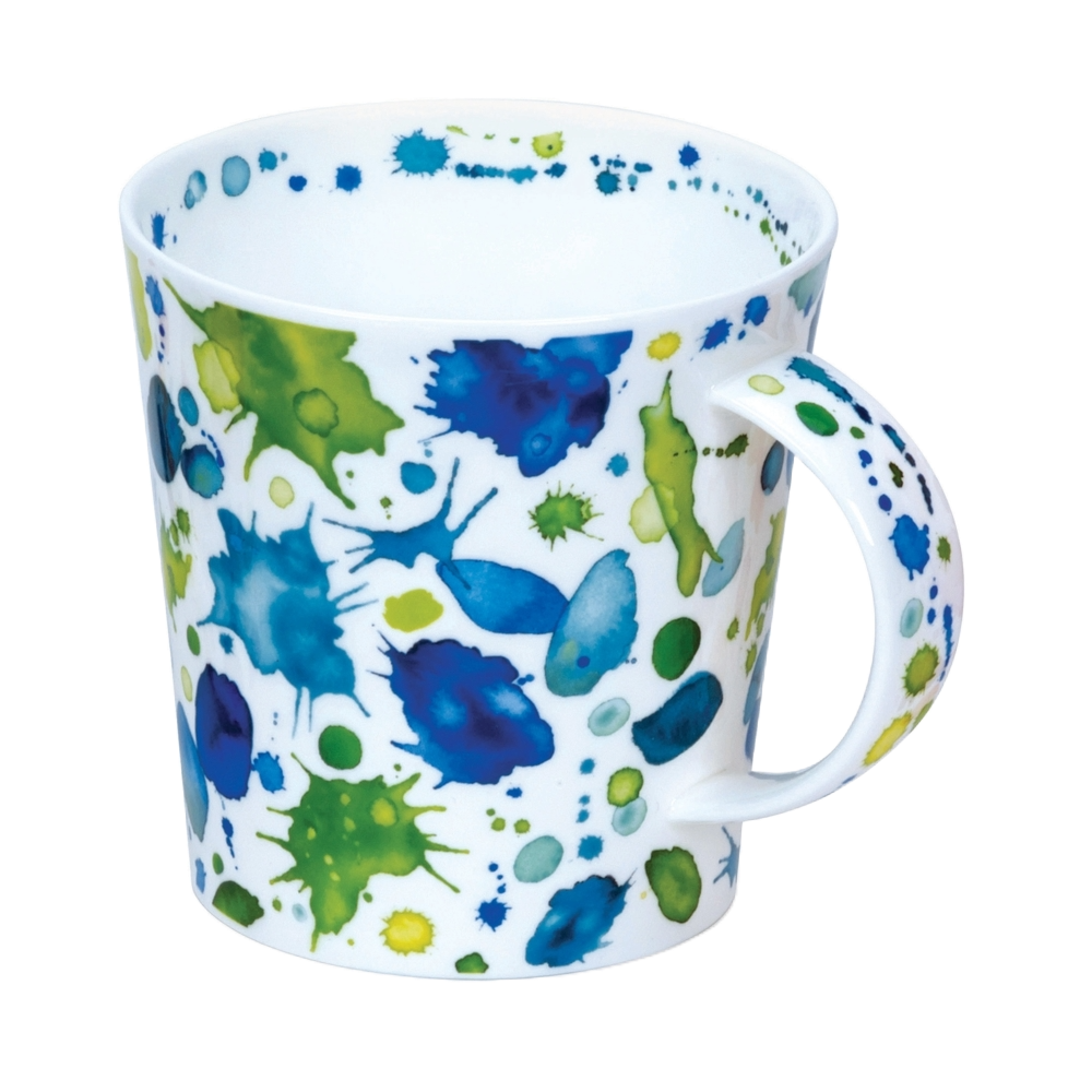 DUNOON Lomond theekop 0.32L Whoops Green - TeaPot Bliss