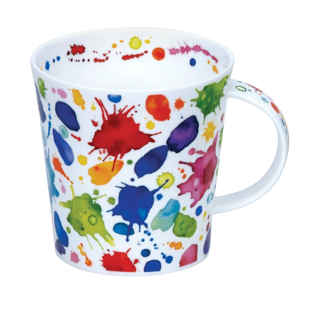 DUNOON Lomond theekop 0.32L Whoops Multi - TeaPot Bliss