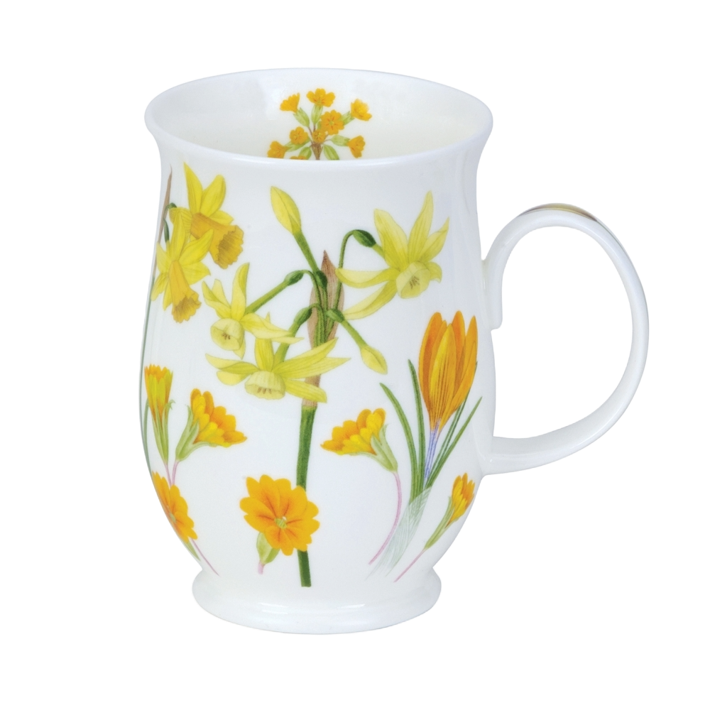 DUNOON Suffolk theekop 0.31L Sonata Yellow - TeaPot Bliss