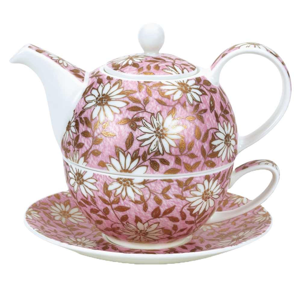 DUNOON Tea4One Nuovo Pink - TeaPot Bliss