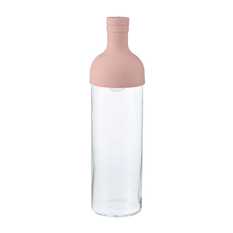 Hario Icetea fles met filter Roze - TeaPot Bliss