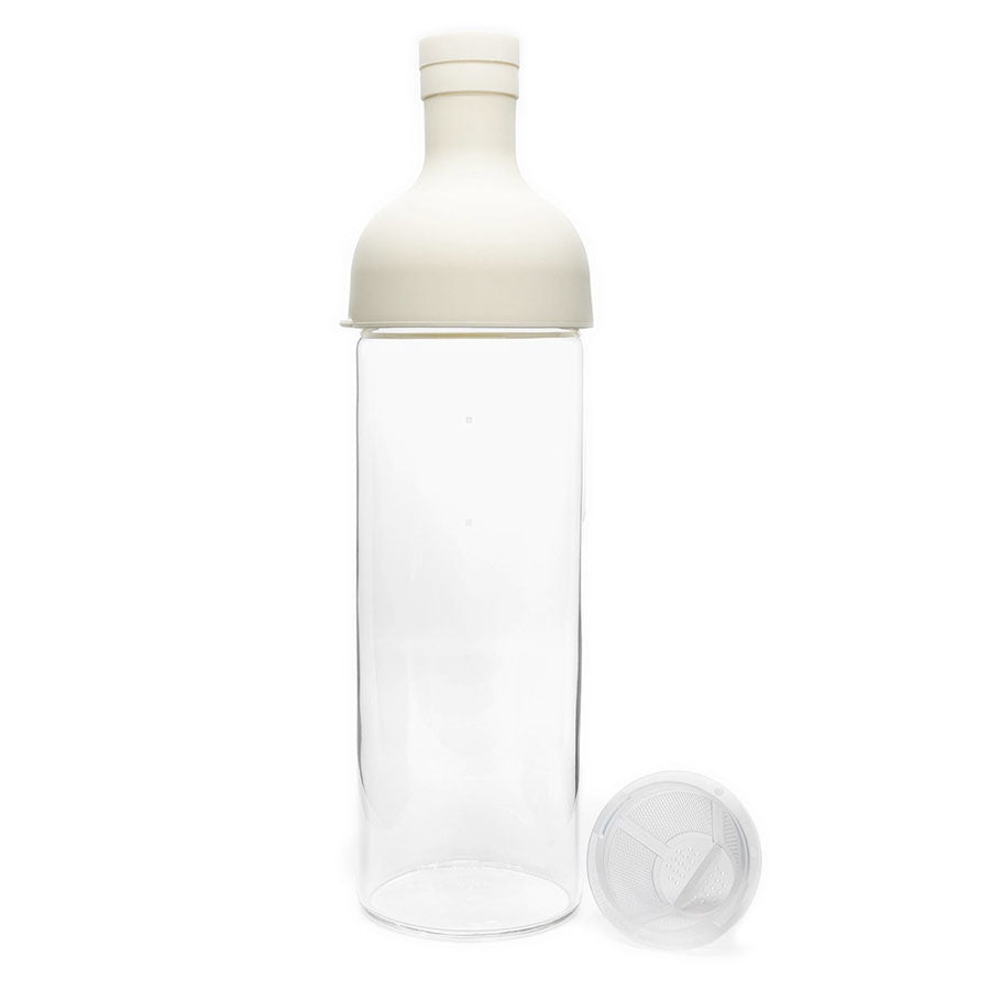 Hario Icetea fles met filter wit - TeaPot Bliss