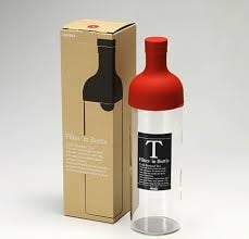 Hario Icetea fles met filter wit - TeaPot Bliss