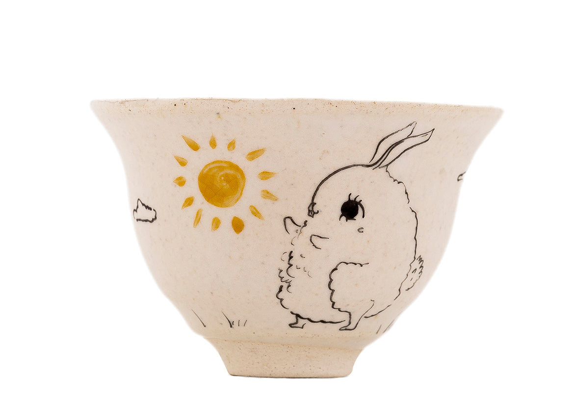 Cup Moychay, series of 'Sunny bunnies' # 43950, ceramic/hand painting, 68 ml. - TeaPot Bliss