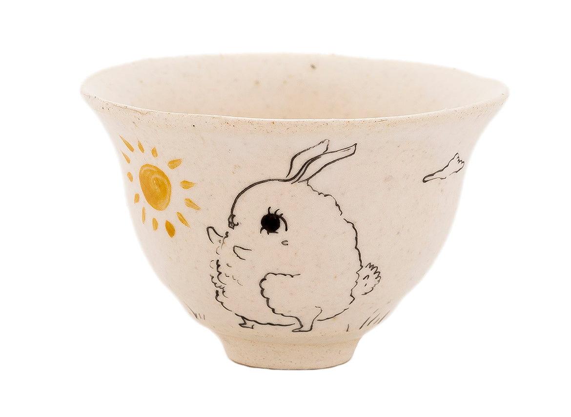 Cup Moychay, series of 'Sunny bunnies' # 43950, ceramic/hand painting, 68 ml. - TeaPot Bliss