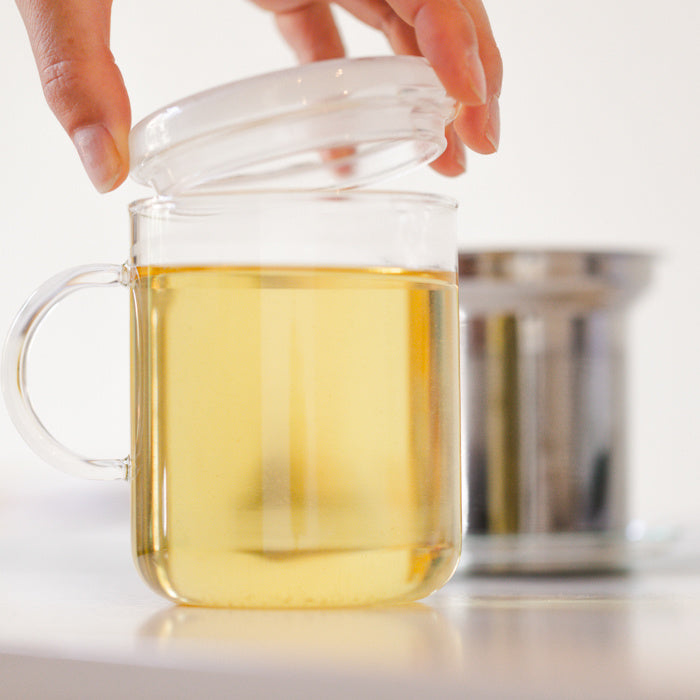 Thee mok met filter en deksel - TeaPot Bliss