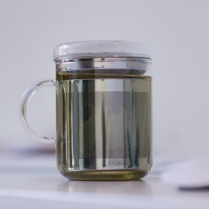 Thee mok met filter en deksel - TeaPot Bliss