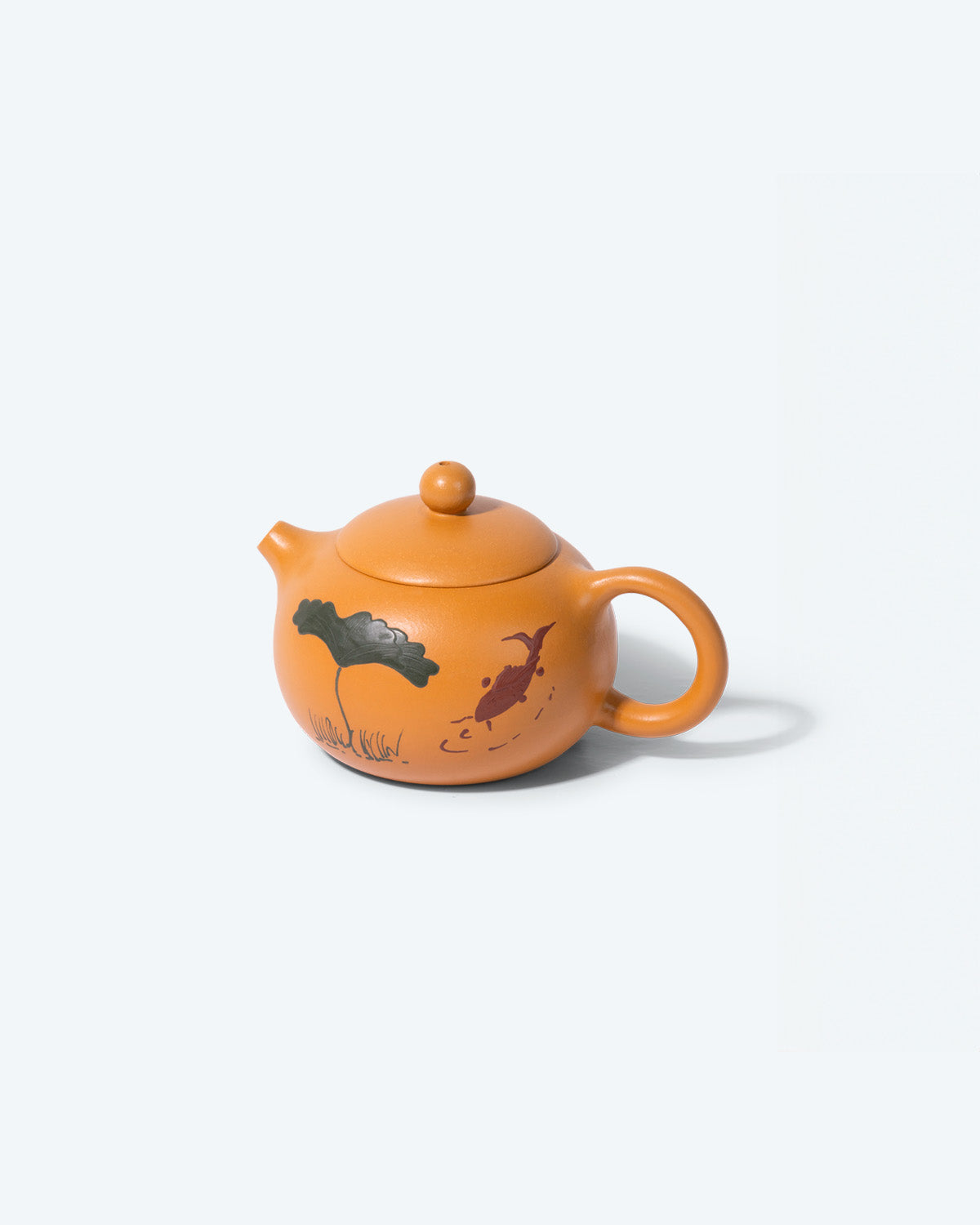 Yixing Carp Teapot - TeaPot Bliss