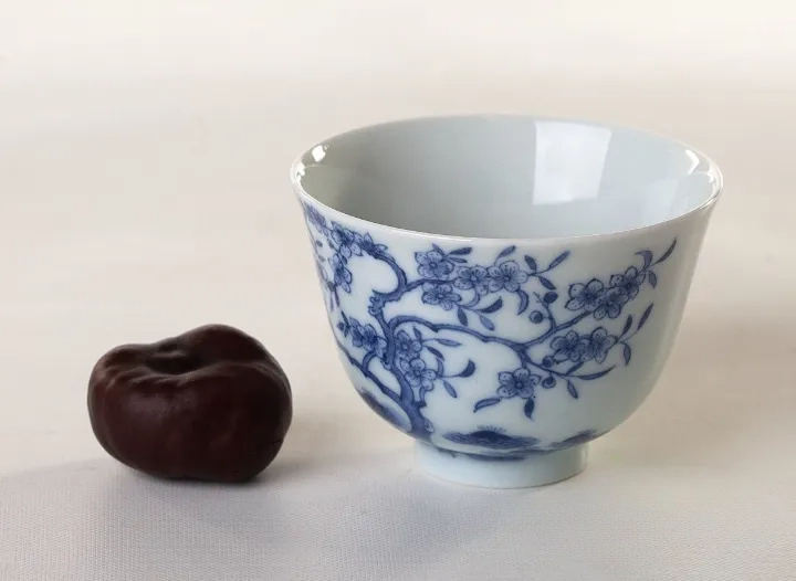 Cup # 26271, Jingdezhen porcelain, hand painting, 65 ml. - TeaPot Bliss