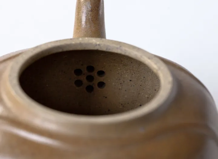 Teapot # 21675, wood firing, yixing clay, 210 ml. - TeaPot Bliss