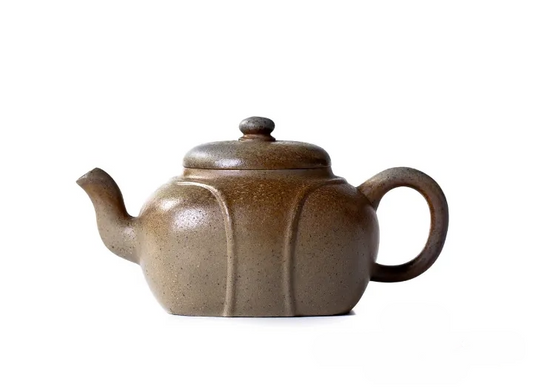 Teapot # 21663, yixing clay, wood firing, 210 ml. - TeaPot Bliss