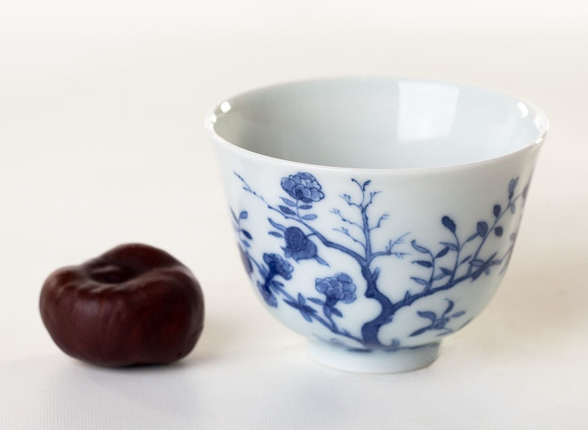 Cup # 26274, Jingdezhen porcelain, hand painting, 65 ml. - TeaPot Bliss
