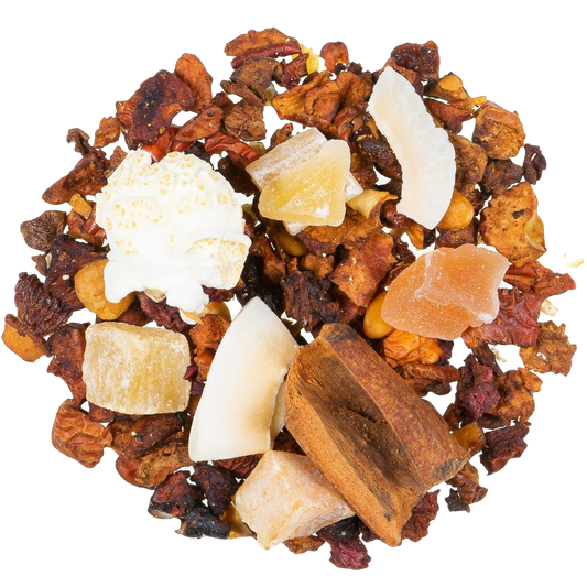 Fruit melange Gingerbread House - TeaPot Bliss