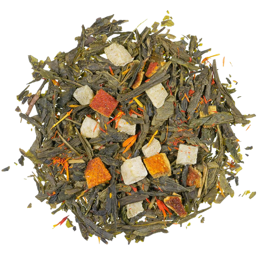 Groene thee Orange Grapefruit - TeaPot Bliss